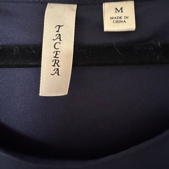 Francesca’s Navy Blue & Gold Sequin Dress - Picture 3 of 6